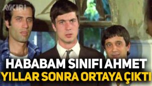 Hababam Sınıfı'nın Ahmet'i Ahmet Sezerel'in son hali! Uzun süre sonra ilk kez görüntülendi