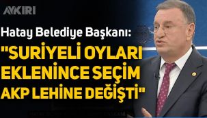 Hatay Belediye Başkanı Lütfü Savaş: 