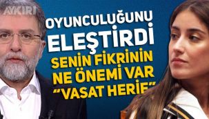 Hazal Kaya'dan kendisini eleştiren Ahmet Hakan'a ağır sözler: Vasat herif
