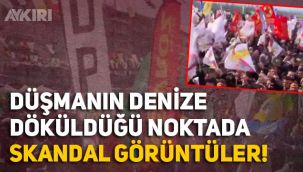 HDP'nin İstanbul, İzmir ve Van'da düzenlediği Nevruz etkinliklerinde PKK propagandası yapıldı, teröristbaşı Öcalan lehine sloganlar atıldı