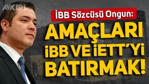 İBB Sözcüsü Murat Ongun'dan zam tepkisi: Tek amaçları İBB ve İETT'yi batırmak