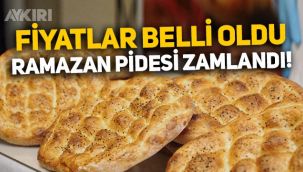 İftarların vazgeçilmeziydi: Ramazan pidesi fiyatları belli oldu, büyük zam geldi!