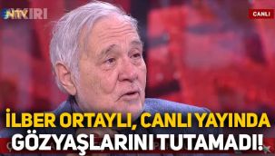 İlber Ortaylı, Çanakkale Zaferi canlı yayınında gözyaşlarını tutamadı
