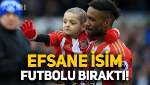 İngiltere'nin efsanelerinden Jermain Defoe futbolu bıraktı