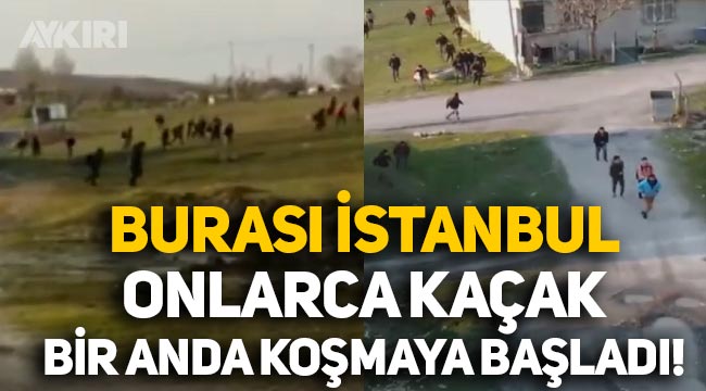İstanbul'da tartışmalı görüntüler: bir anda onlarca kişi koşmaya başladı, gerçek sonradan anlaşıldı