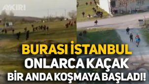 İstanbul'da tartışmalı görüntüler: bir anda onlarca kişi koşmaya başladı, gerçek sonradan anlaşıldı