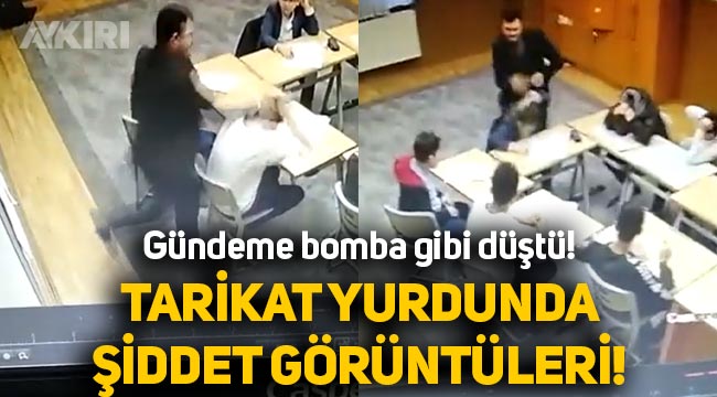 İstanbul Esenler'deki tarikat yurdunda çekilen görüntüler gündeme bomba gibi düştü, tutuklanan öğretmen 24 saat geçmeden serbest bırakıldı