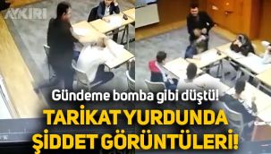 İstanbul Esenler'deki tarikat yurdunda çekilen görüntüler gündeme bomba gibi düştü, tutuklanan öğretmen 24 saat geçmeden serbest bırakıldı