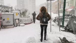 Kar yağışı başladı, Meteoroloji'den peş peşe hava durumu uyarısı!