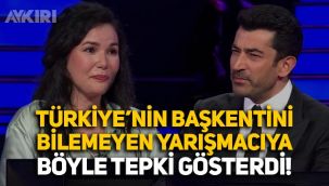 Kim milyoner olmak ister yarışmasında Türkiye'nin başkentini bilemeyen ve joker kullanan üniversite öğrencisine Kenan İmirzalıoğlu'ndan tepki