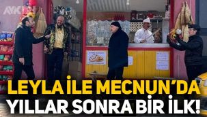 Leyla ile Mecnun dizisinde bir ilk: Ahmet Mümtaz Taylan ve Cengiz Bozkurt aynı sahnede!