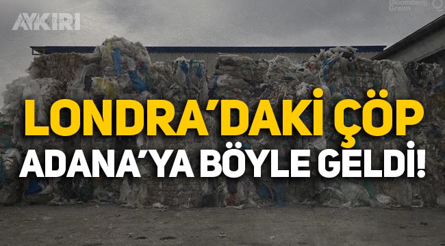 Londra'da GPS takılan çöp Adana'ya kadar böyle geldi: Görüntüler şaşkınlık yarattı