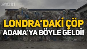 Londra'da GPS takılan çöp Adana'ya kadar böyle geldi: Görüntüler şaşkınlık yarattı