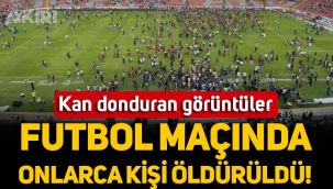 Meksika'daki futbol maçında çıkan kavgada onlarca taraftar öldürüldü