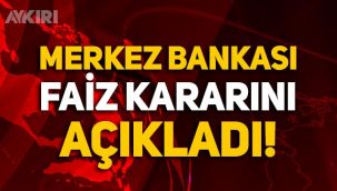 Merkez Bankası Mart ayı faiz kararını açıkladı