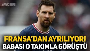 Messi, PSG'den ayrılmaya hazırlanıyor: Babası İspanyol deviyle görüştü!