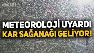 Meteoroloji açıkladı: İstanbul'a kar sağanağı geliyor!