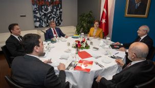 Muhalefetin liderlet toplantısı DEVA Partisi ev sahipliğinde böyle başladı