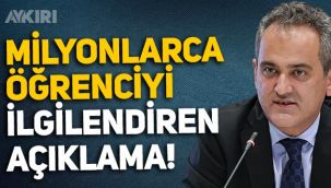 Öğrenciler dikkat! Matematik öğrenimi değişiyor, Bakan Özer açıkladı