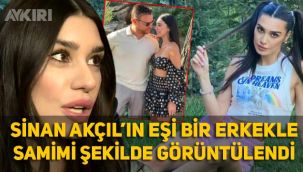 Ortalık fena karıştı! Sinan Akçıl'ın eşi Burcu Kıratlı bir erkekle samimi bir şekilde görüntülendi 