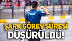 Polislerin şark görev süreleri düşürüldü! İşte illere göre yeni hizmet süreleri