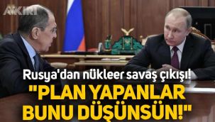 Rusya'dan yeni nükleer savaş çıkışı, Batı'yı işaret etti: 