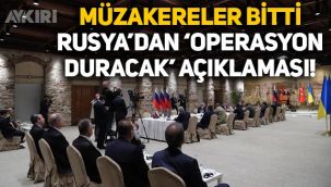 Rusya ve Ukrayna'dan müzakere sonrası ilk açıklamalar: Kiev'de operasyon duruyor!