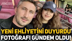 Sabri Sarıoğlu'nun eşi Yağmur Sarıoğlu otobüs ehliyeti aldı, fotoğrafı gündem oldu