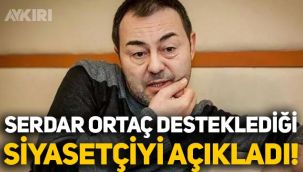 Serdar Ortaç, desteklediği siyasetçiyi ve partiyi açıkladı: Her adımı destekliyorum