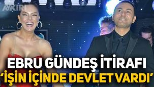 Serdar Ortaç'tan Ebru Gündeş itirafı: