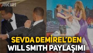 Sevda Demirel'den Will Smith'in tokadı hakkında paylaşım