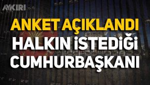 Son anket açıklandı: Vatandaşlar nasıl bir Cumhurbaşkanı istiyor?