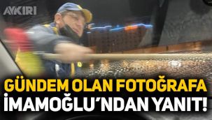 Sosyal medyada gündem olan fotoğrafa Ekrem İmamoğlu'ndan yanıt