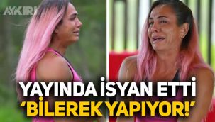 Survivor Nagihan, yayında eski eşine isyan etti: