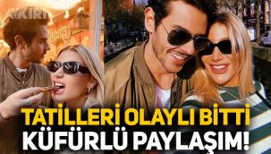 Tatilleri olaylı bitti: Cem Belevi'den ayrılan İrem Derici'den küfürlü paylaşım!