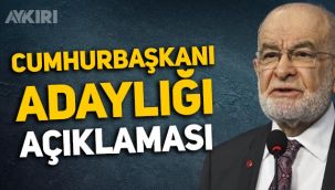 Temel Karamollaoğlu'ndan 'cumhurbaşkanı adayı' çıkışı