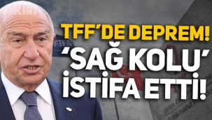 TFF'de deprem: Nihat Özdemir'in sağ kolu Mehmet Baykan istifa etti