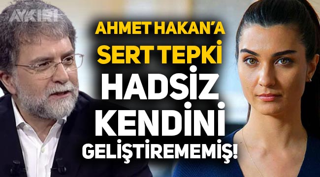 Tuba Büyüküstün'den Ahmet Hakan'a çok sert tepki: "Hadsiz, kendini geliştirememiş!"