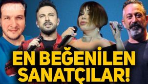 Türkiye'nin en beğenilen sanatçıları kimler? Anket sonuçları açıklandı