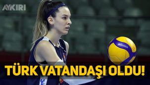 Galatasaraylı voleybolcu Alexia Carutasu, Türk vatandaşı oldu