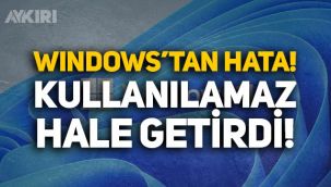 Windows'tan güncelleme hatası: Diskleri kullanılamaz hale getirdi