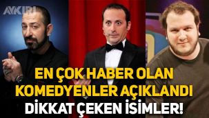 2022'de en çok haber olan komedyenler belli oldu: Listede dikkat çeken isimler