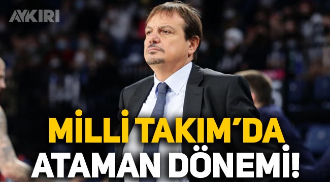 A Milli Basketbol Takımı'nın yeni hocası Ergin Ataman oldu