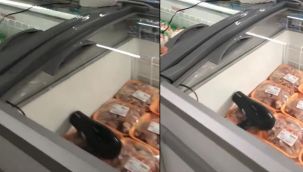 A101'de müşterileri şaşırtan görüntü: