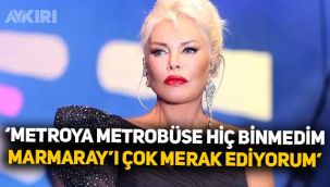 Ajda Pekkan içinde ukde kalanları anlattı: Metroya, metrobüse hiç binmedim, Marmaray'ı çok merak ediyorum