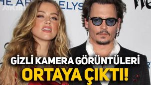 Amber Heard çekti: Johnny Depp'in kamera çekilen görüntüleri ortaya çıktı