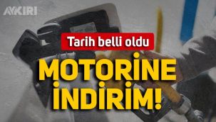 Araba sahiplerini ilgilendiriyor: Motorine büyük indirim, tarih belli oldu
