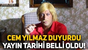 Cem Yılmaz açıkladı: Erşan Kuneri'nin yayın tarihi belli oldu