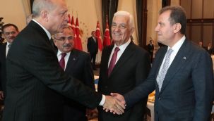CHP'li Mersin Belediye Başkanı Vahap Seçer, Erdoğan ile görüştü