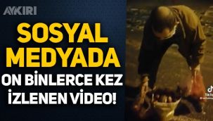Çöpten yiyecek toplayan vatandaşın hangi partiye oy vereceğini söylediği video gündemde